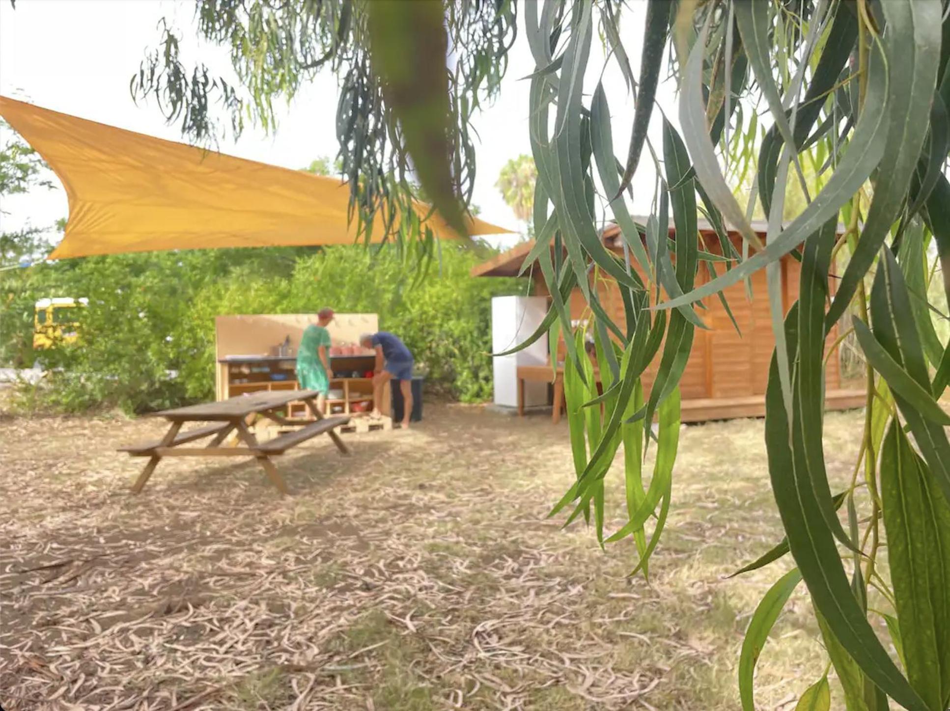 Glamping On Organic Yoga Farm With Natural Swimming Pool Near Beach Moncarapacho Exterior photo