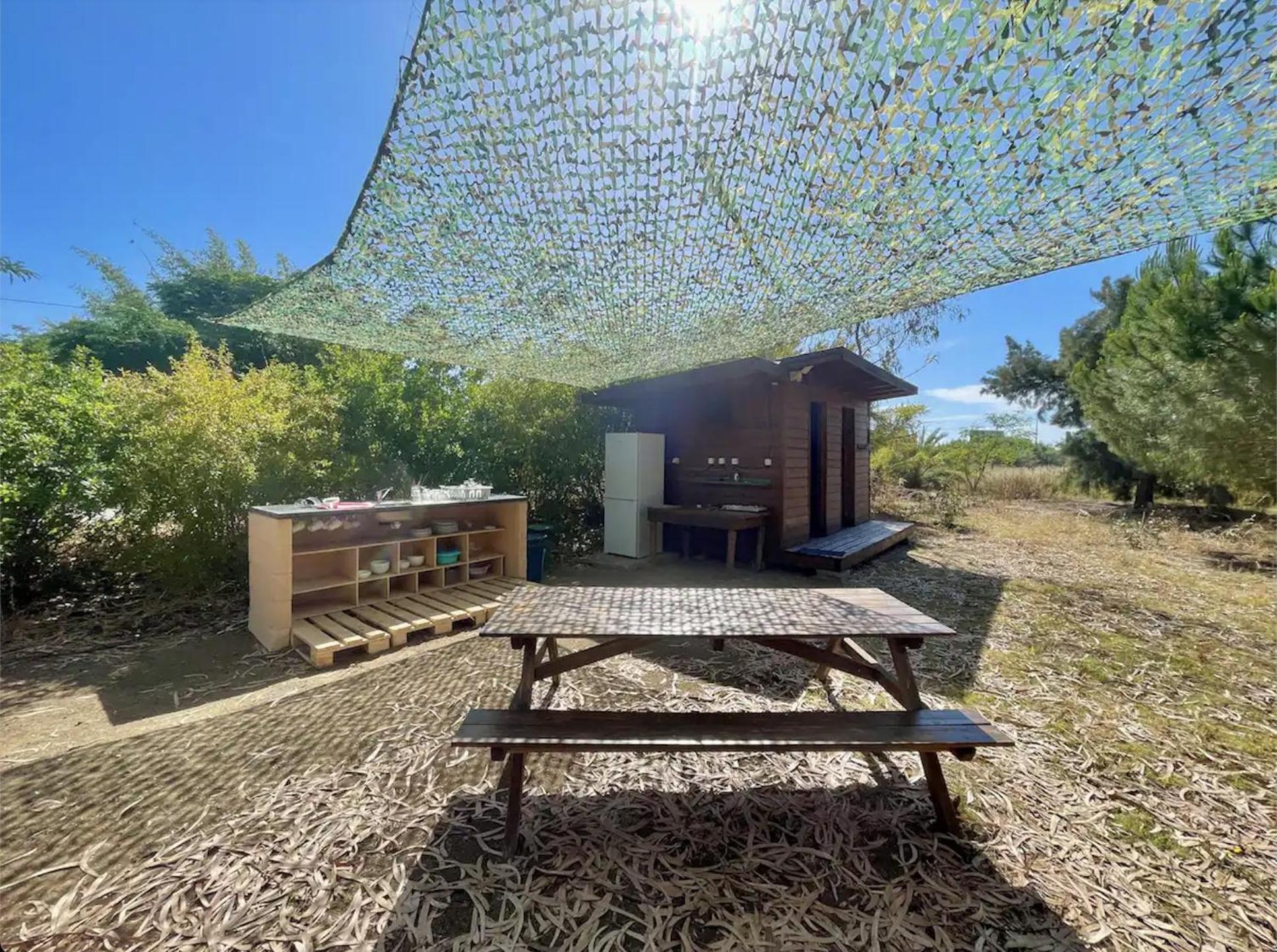 Glamping On Organic Yoga Farm With Natural Swimming Pool Near Beach Moncarapacho Exterior photo