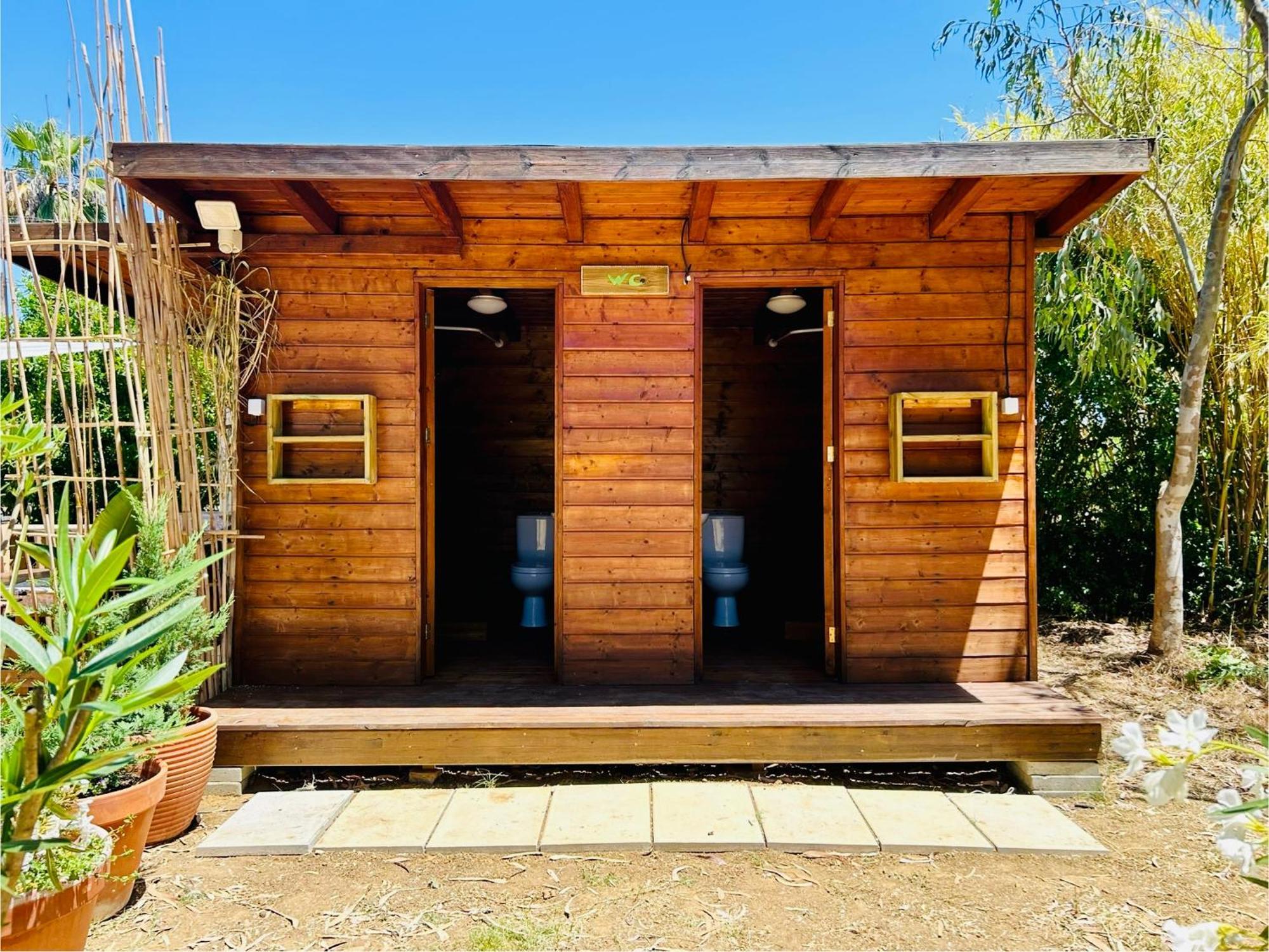 Glamping On Organic Yoga Farm With Natural Swimming Pool Near Beach Moncarapacho Exterior photo